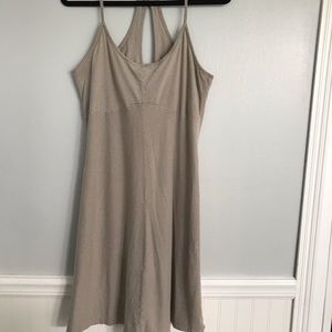 Patagonia Spright Racerback Cutout Stripe Dress